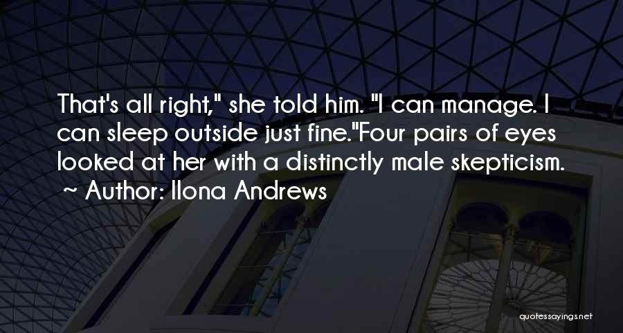 Funny Over The Edge Quotes By Ilona Andrews