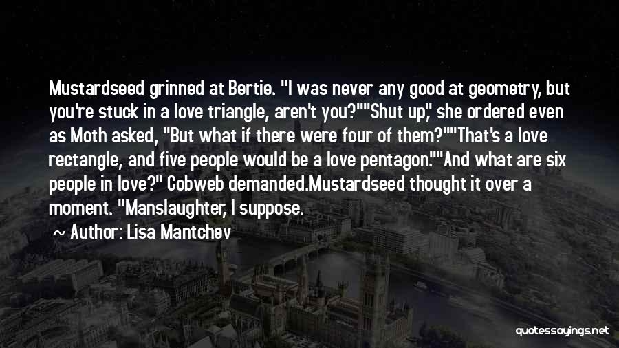 Funny Pentagon Quotes By Lisa Mantchev