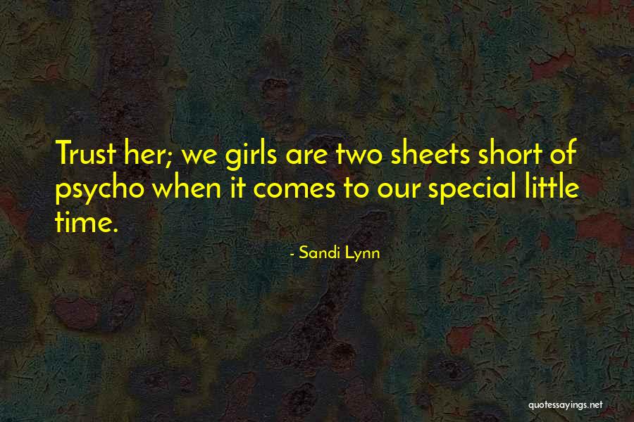 Funny Periods Quotes By Sandi Lynn