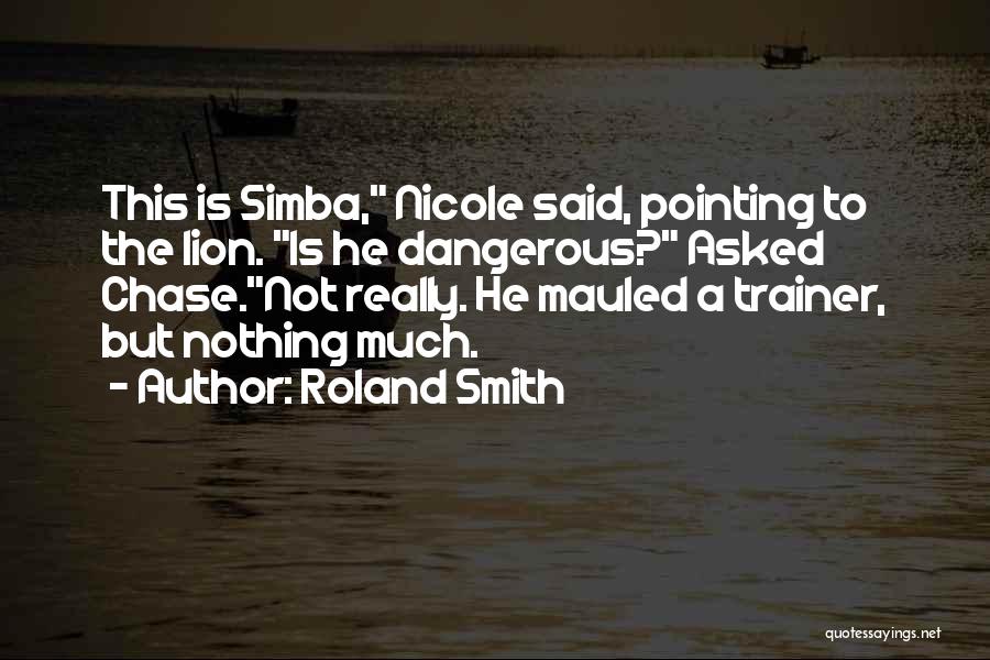 Funny Pointing Quotes By Roland Smith