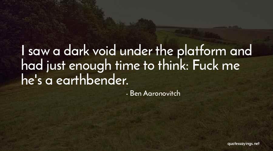 Funny Pop Culture Quotes By Ben Aaronovitch