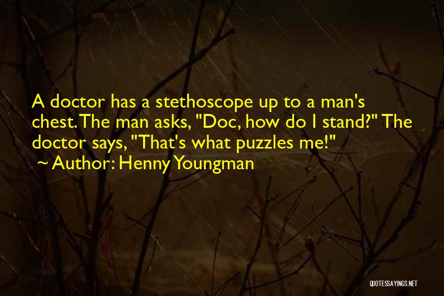 Funny Puzzles Quotes By Henny Youngman