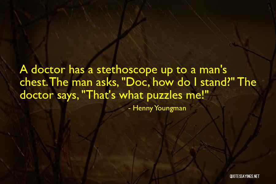 Funny Puzzles Quotes By Henny Youngman