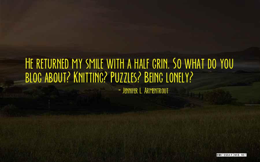 Funny Puzzles Quotes By Jennifer L. Armentrout