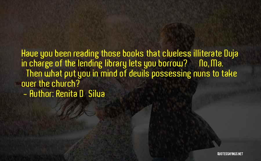 Funny Reading Quotes By Renita D'Silva