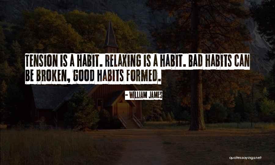 Funny Relaxing Quotes By William James Funny Relaxing Quotes By William James