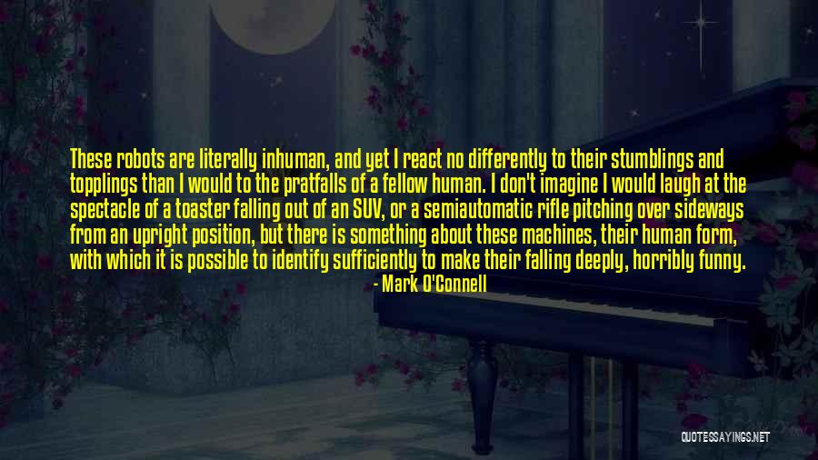 Funny Rifle Quotes By Mark O'Connell