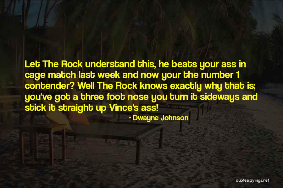 Funny Rock Wwe Quotes By Dwayne Johnson