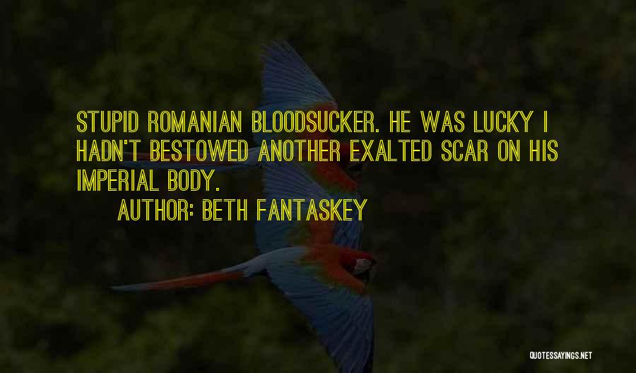 Funny Romanian Quotes By Beth Fantaskey