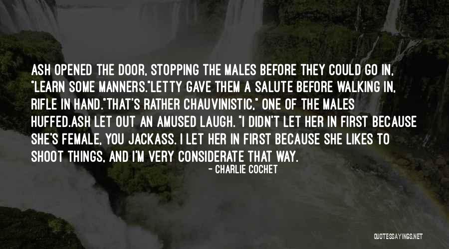 Funny Salute Quotes By Charlie Cochet Funny Salute Quotes By Charlie Cochet