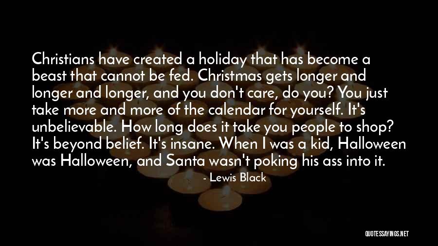 Funny Santa Wish Quotes By Lewis Black