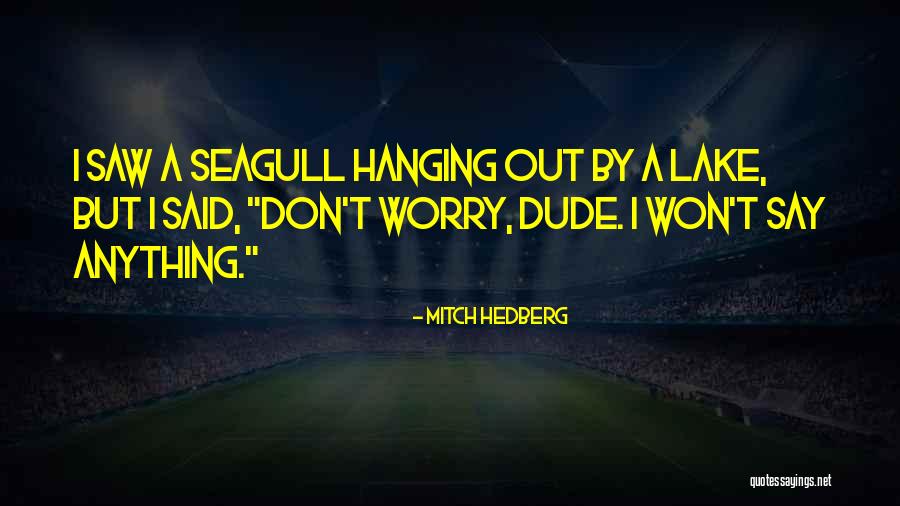 Funny Say Anything Quotes By Mitch Hedberg Funny Say Anything Quotes By Mitch Hedberg