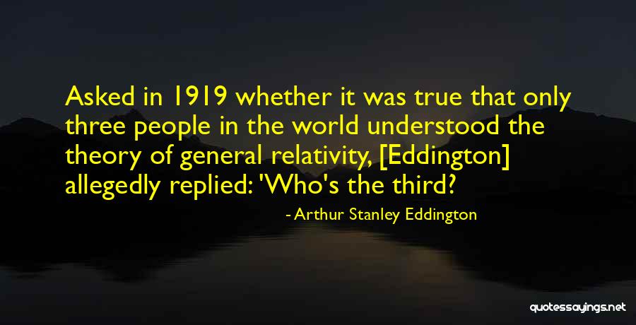 Funny Science Quotes By Arthur Stanley Eddington Funny Science Quotes By Arthur Stanley Eddington