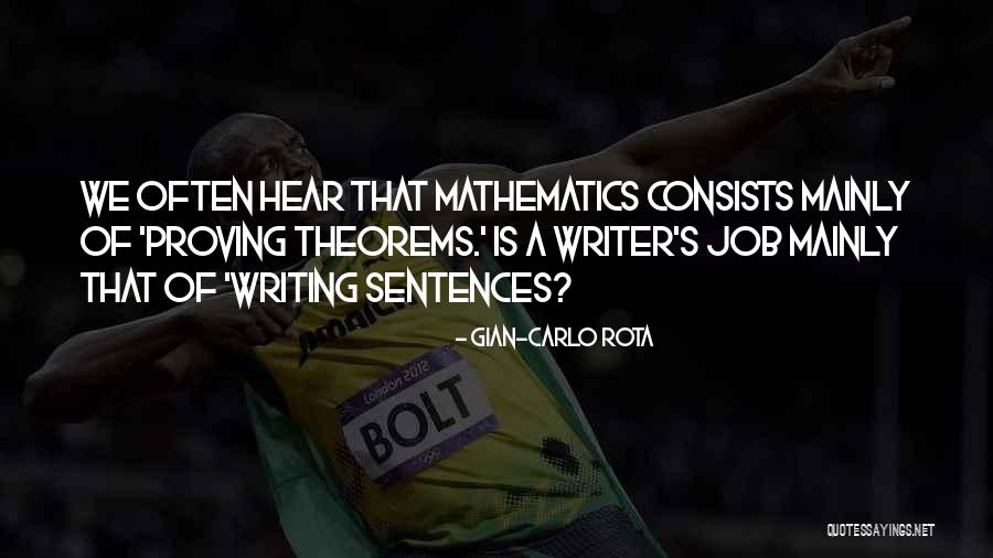 Funny Science Quotes By Gian-Carlo Rota Funny Science Quotes By Gian-Carlo Rota