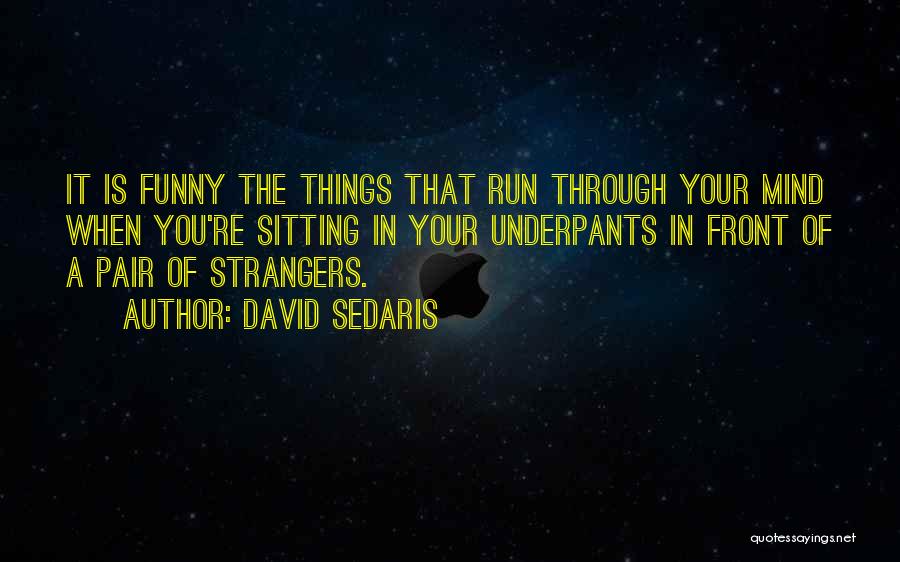 Funny Self-mockery Quotes By David Sedaris