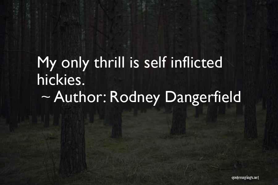 Funny Self-mockery Quotes By Rodney Dangerfield