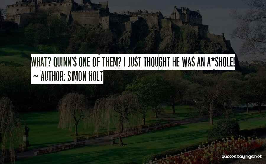 Funny Simon Quotes By Simon Holt