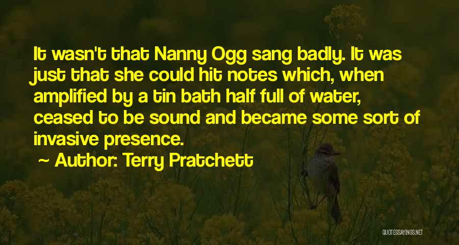 Funny Singing Quotes By Terry Pratchett