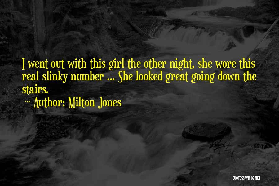 Funny Slinky Quotes By Milton Jones