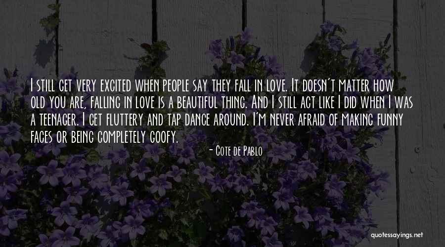 Funny So Excited Quotes By Cote De Pablo Funny So Excited Quotes By Cote De Pablo