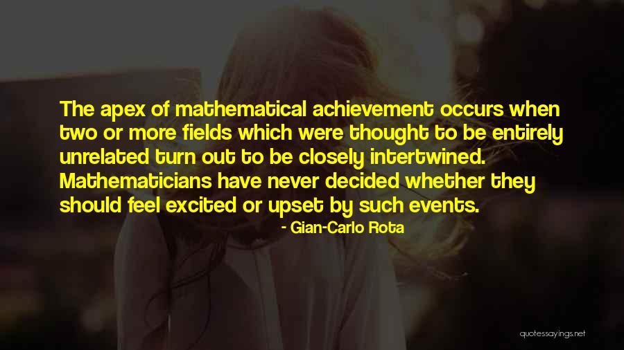 Funny So Excited Quotes By Gian-Carlo Rota Funny So Excited Quotes By Gian-Carlo Rota