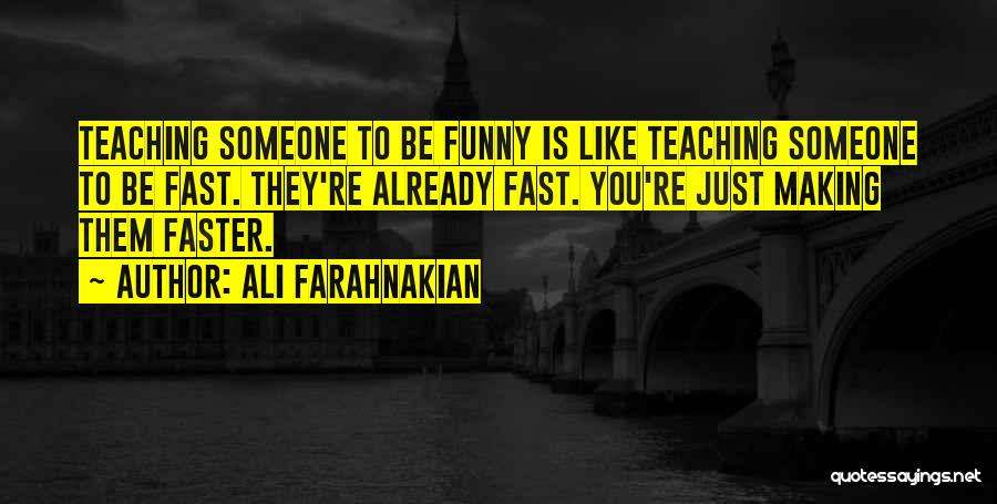 Funny Someone Like You Quotes By Ali Farahnakian