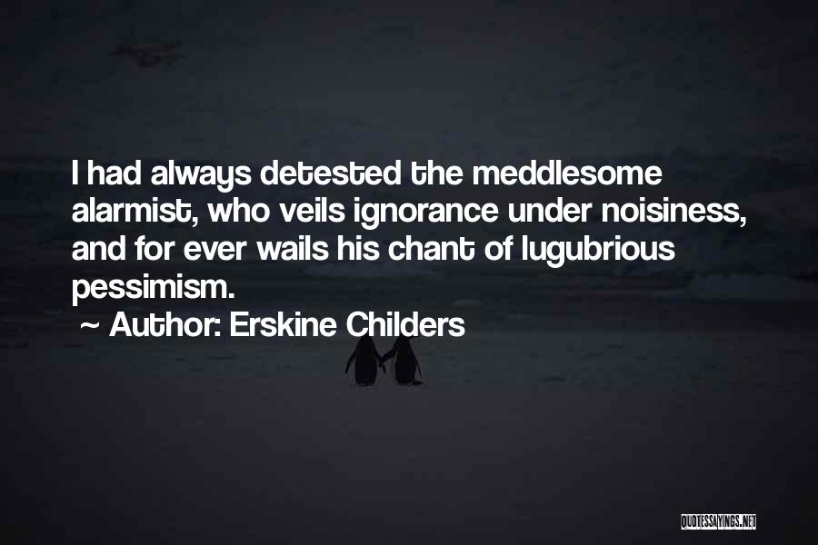 Funny Sportsman Quotes By Erskine Childers