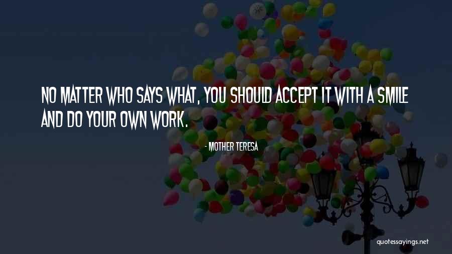 Funny Sportsman Quotes By Mother Teresa