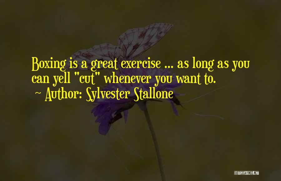 Funny Stallone Quotes By Sylvester Stallone