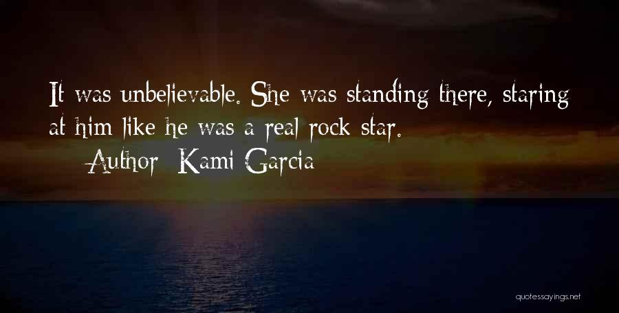 Funny Standing Quotes By Kami Garcia