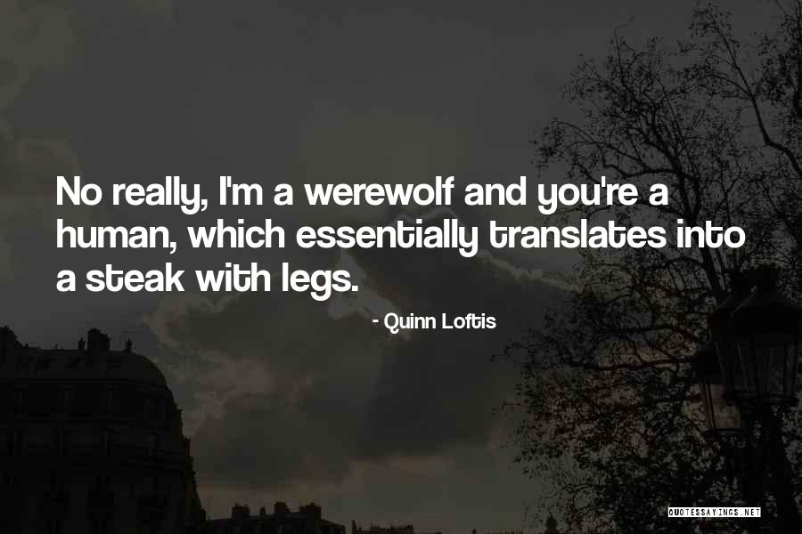 Funny Steak Quotes By Quinn Loftis