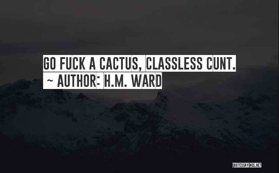 Funny Swearing Quotes By H.M. Ward