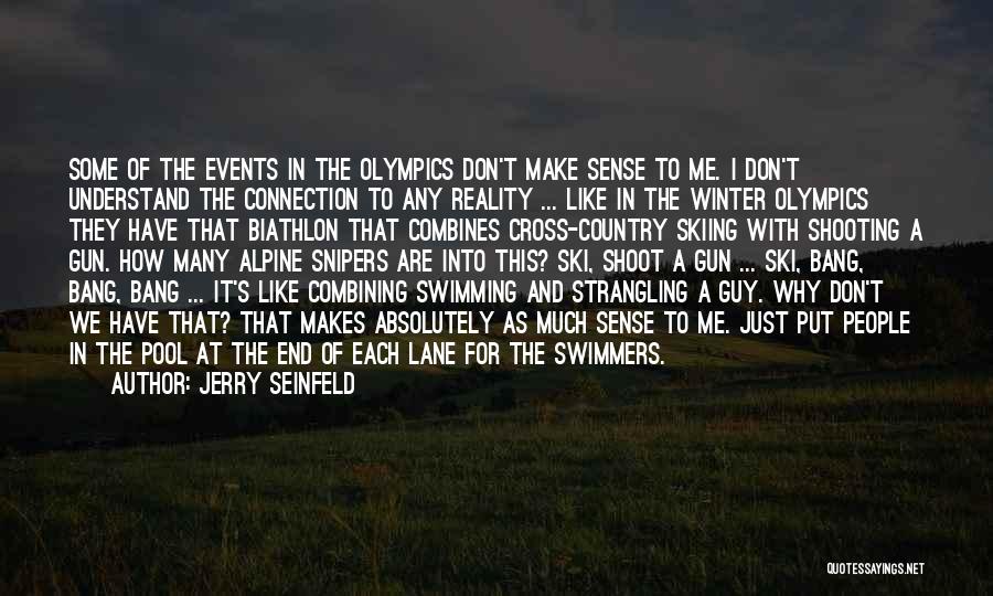 Funny Swimming Pool Quotes By Jerry Seinfeld