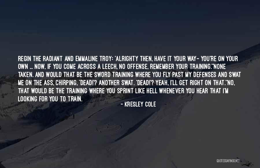 Funny Sword Quotes By Kresley Cole Funny Sword Quotes By Kresley Cole