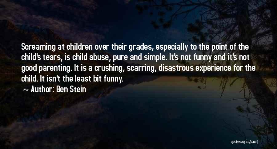 Funny Tears Quotes By Ben Stein