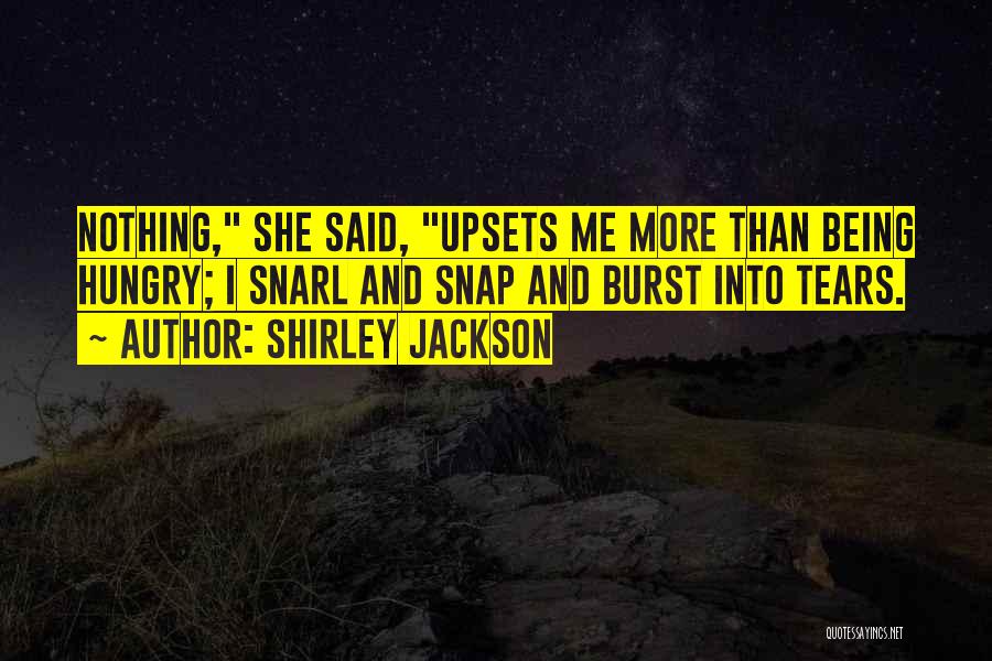 Funny Tears Quotes By Shirley Jackson