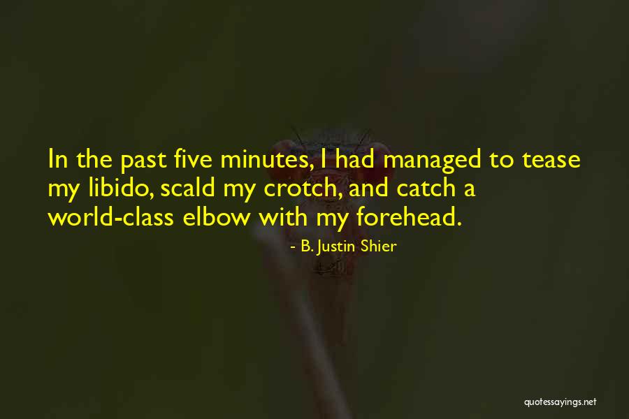 Funny Tease Quotes By B. Justin Shier