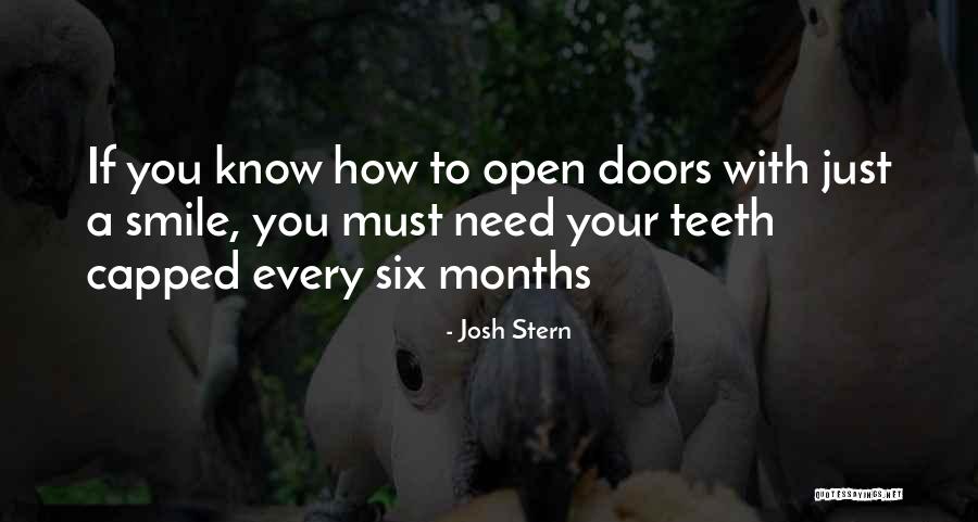 Funny Teeth Quotes By Josh Stern