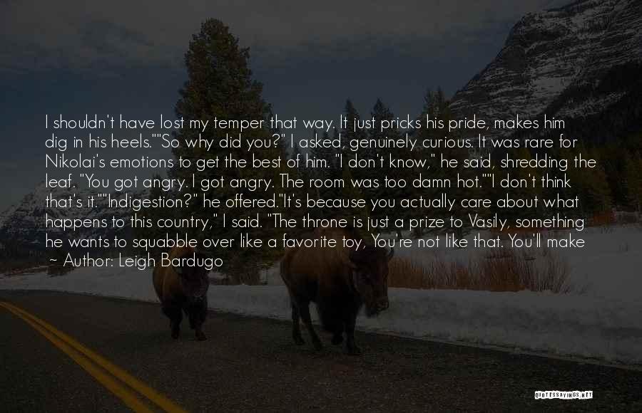 Funny Thank You Quotes By Leigh Bardugo