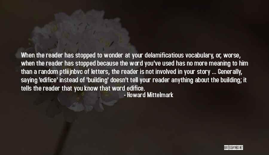 Funny The More You Know Quotes By Howard Mittelmark