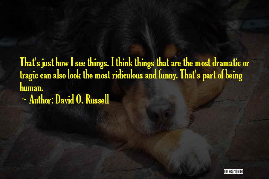 Funny Things And Quotes By David O. Russell