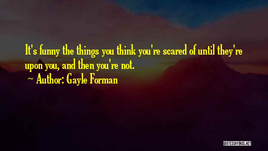 Funny Things And Quotes By Gayle Forman