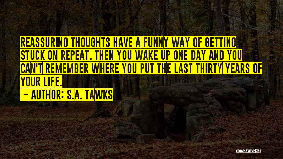 Funny Thoughts Or Quotes By S.A. Tawks