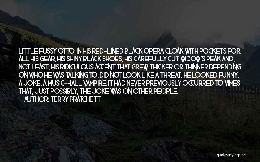 Funny Threat Quotes By Terry Pratchett