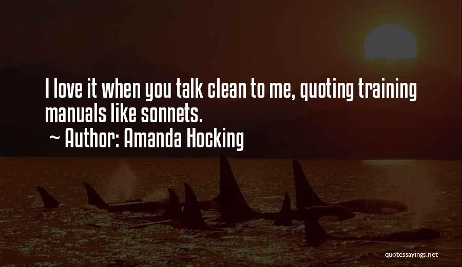 Funny Training Quotes By Amanda Hocking