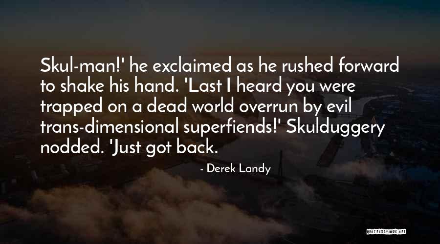 Funny Trans Quotes By Derek Landy