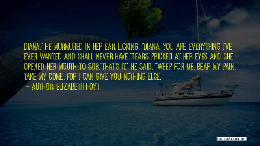 Funny Travel Goodbye Quotes By Elizabeth Hoyt