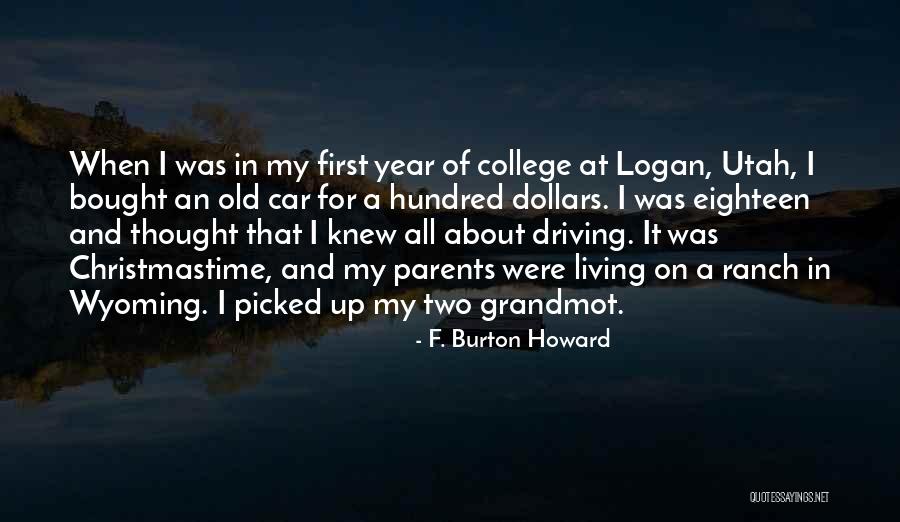 Funny Tree Planting Quotes By F. Burton Howard Funny Tree Planting Quotes By F. Burton Howard