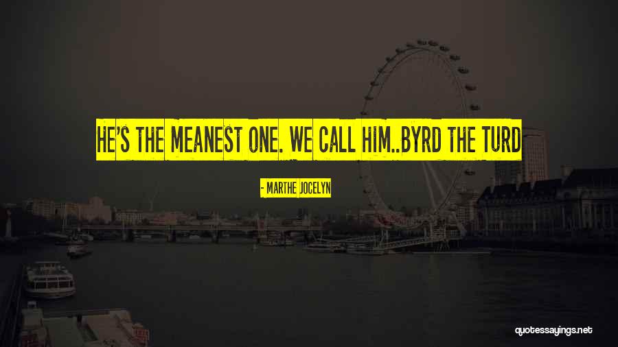 Funny Turd Quotes By Marthe Jocelyn
