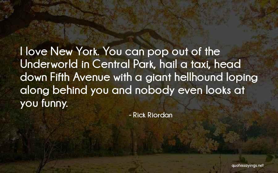 Funny Underworld Quotes By Rick Riordan